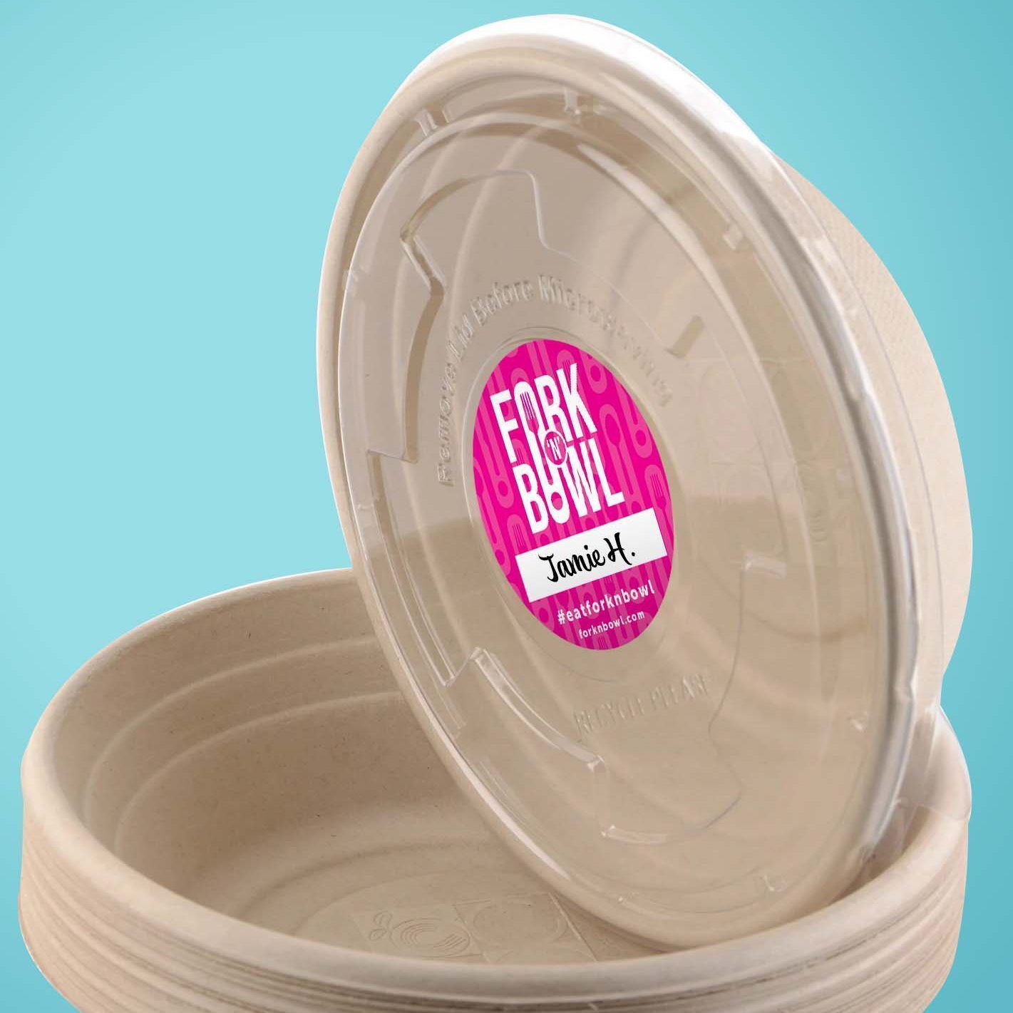 Stickers to be used on the bowls.