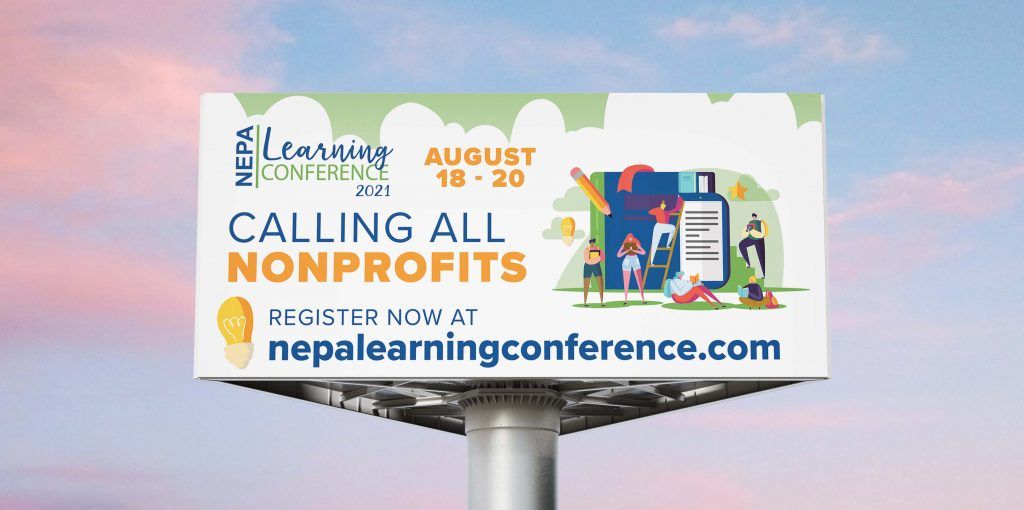 NEPA Learning Conference Billboard
